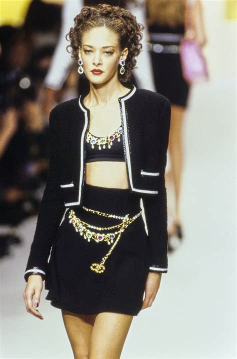 vintage chanel runway looks